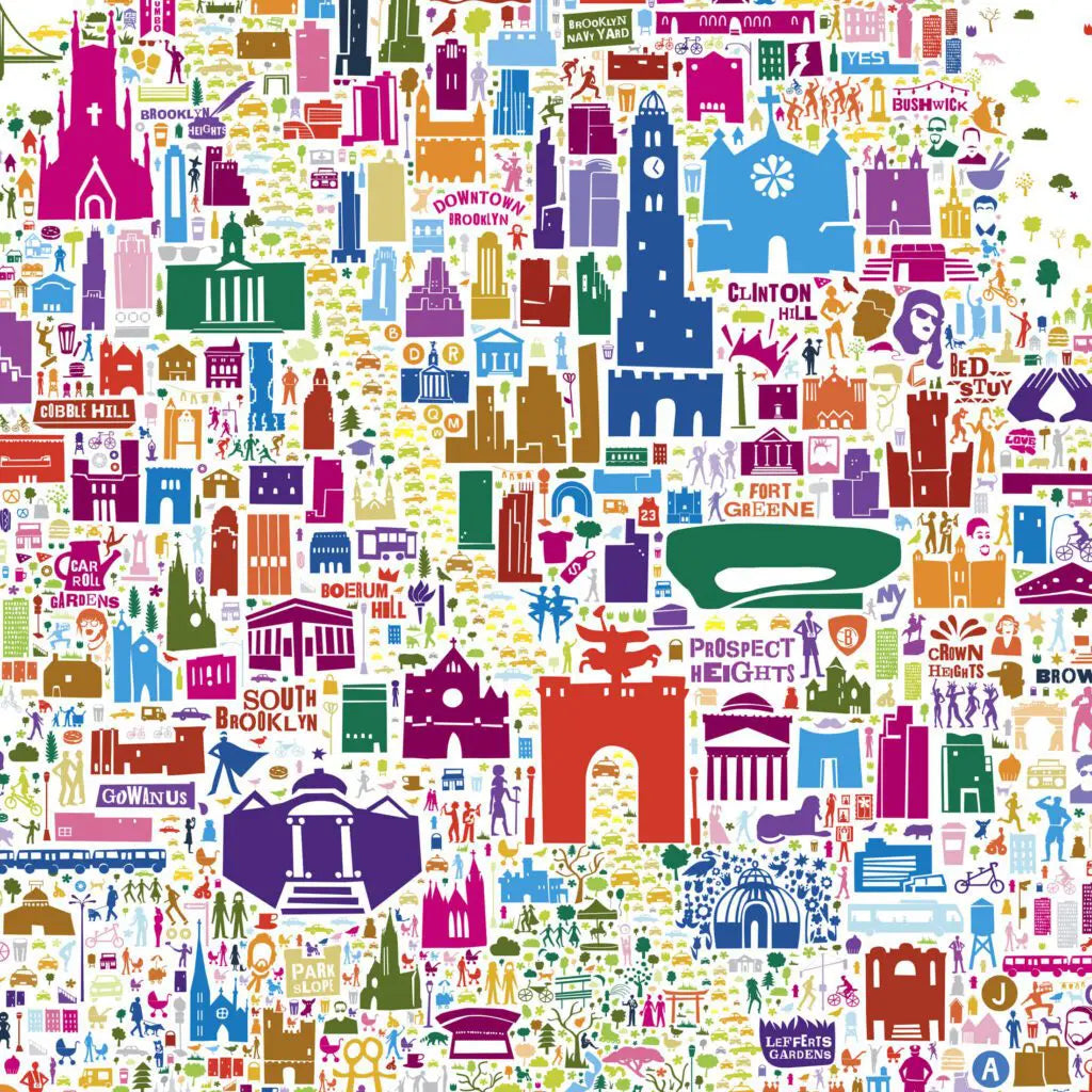 Iconic Brooklyn Poster