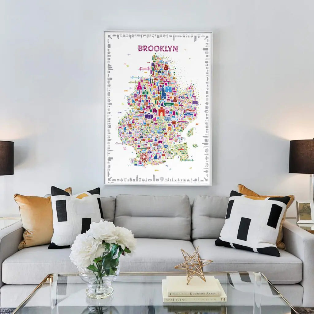 Iconic Brooklyn Poster