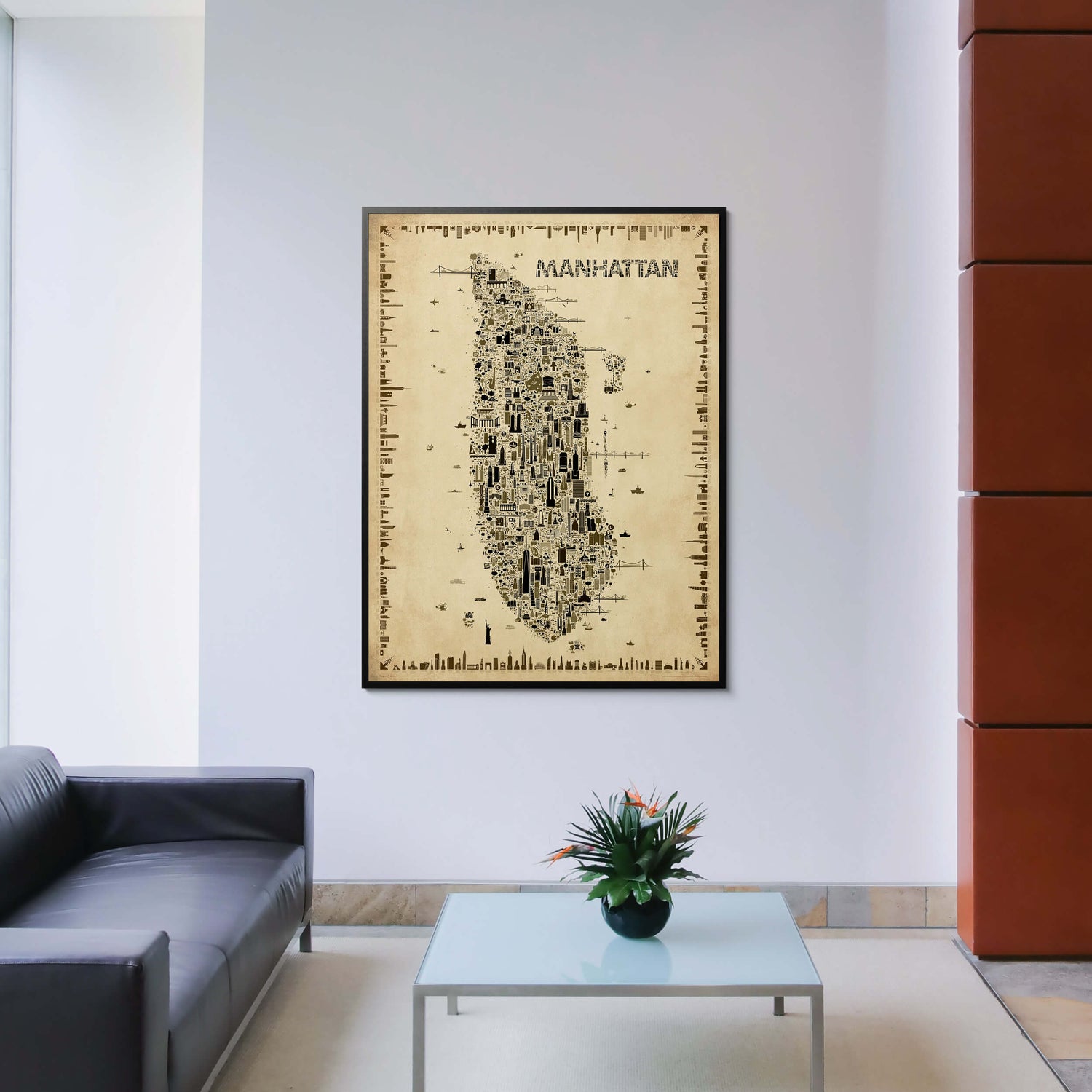 Iconic Manhattan: Antique Edition