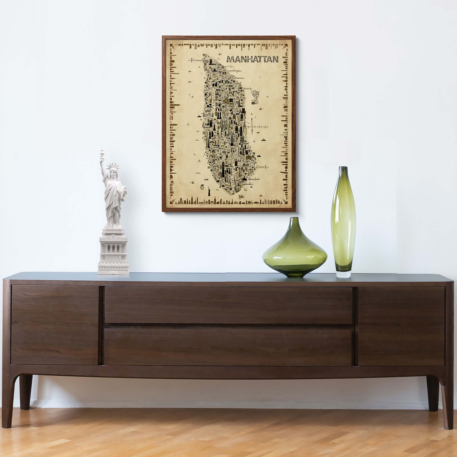 Iconic Manhattan: Antique Edition