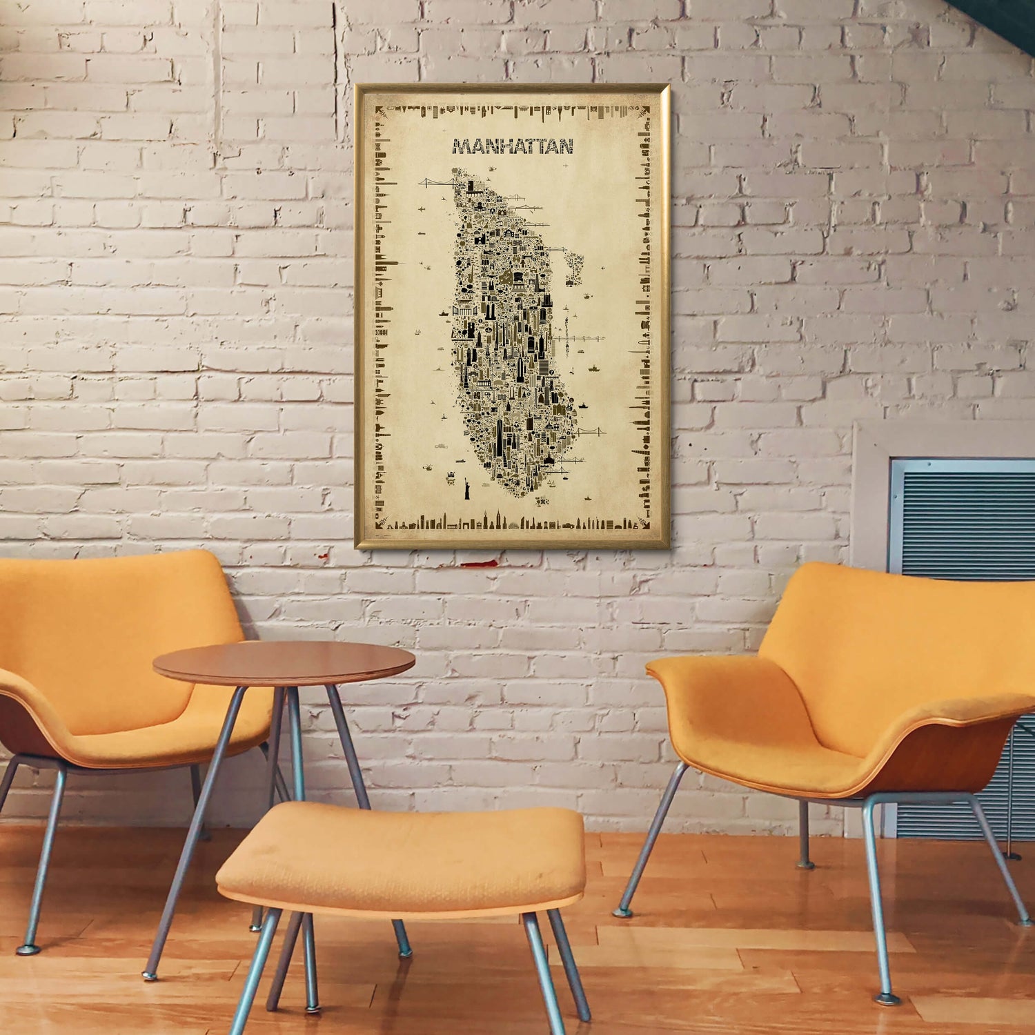 Iconic Manhattan: Antique Edition