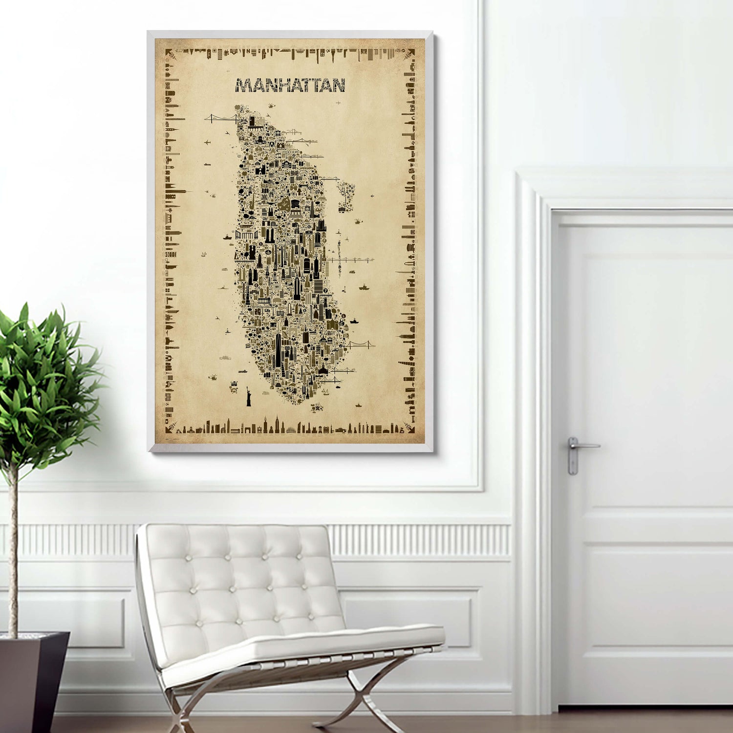 Iconic Manhattan: Antique Edition