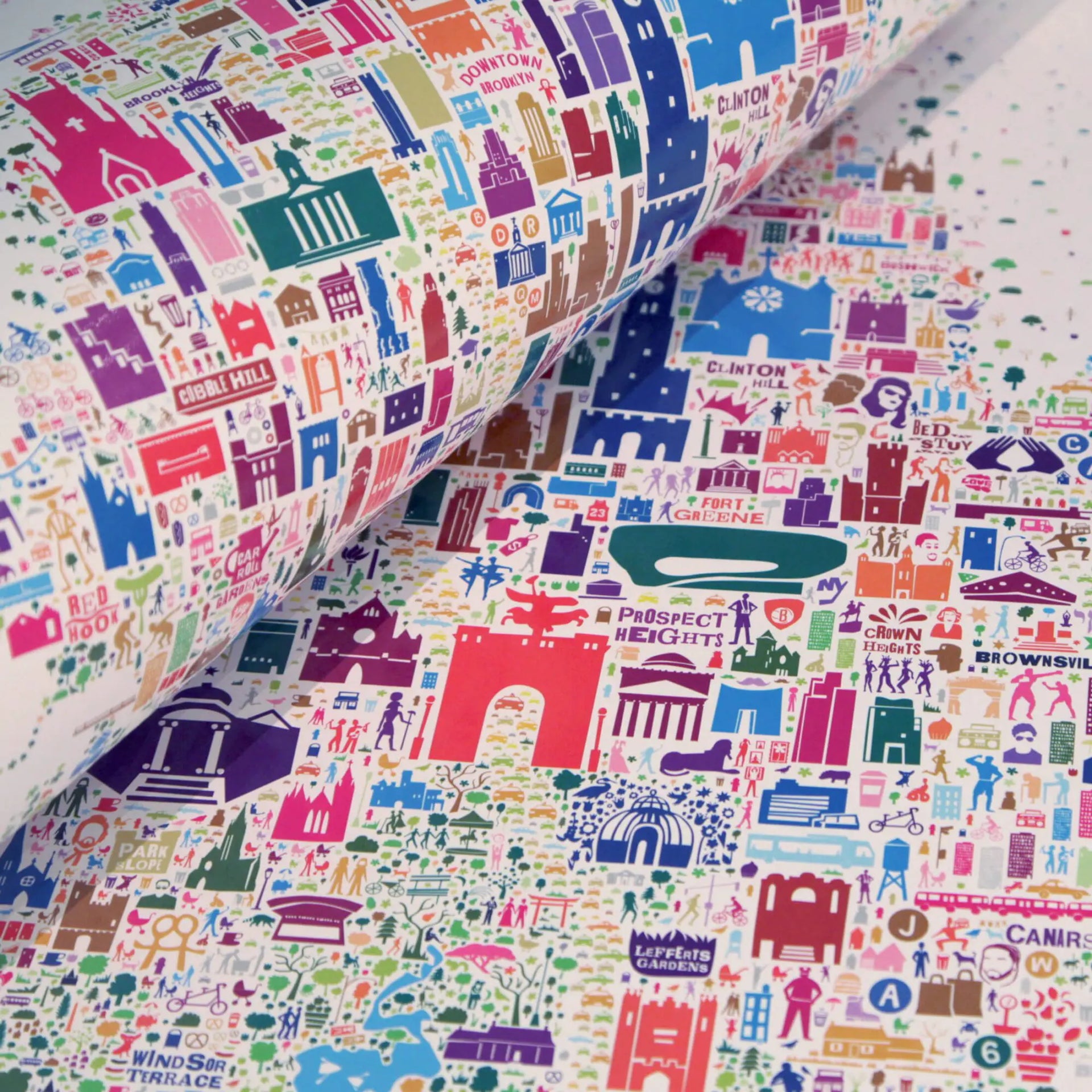 Iconic Brooklyn Poster