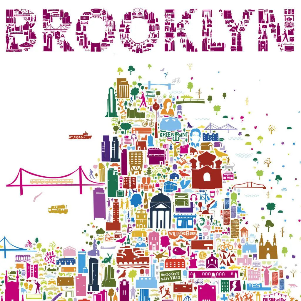 Iconic Brooklyn Poster