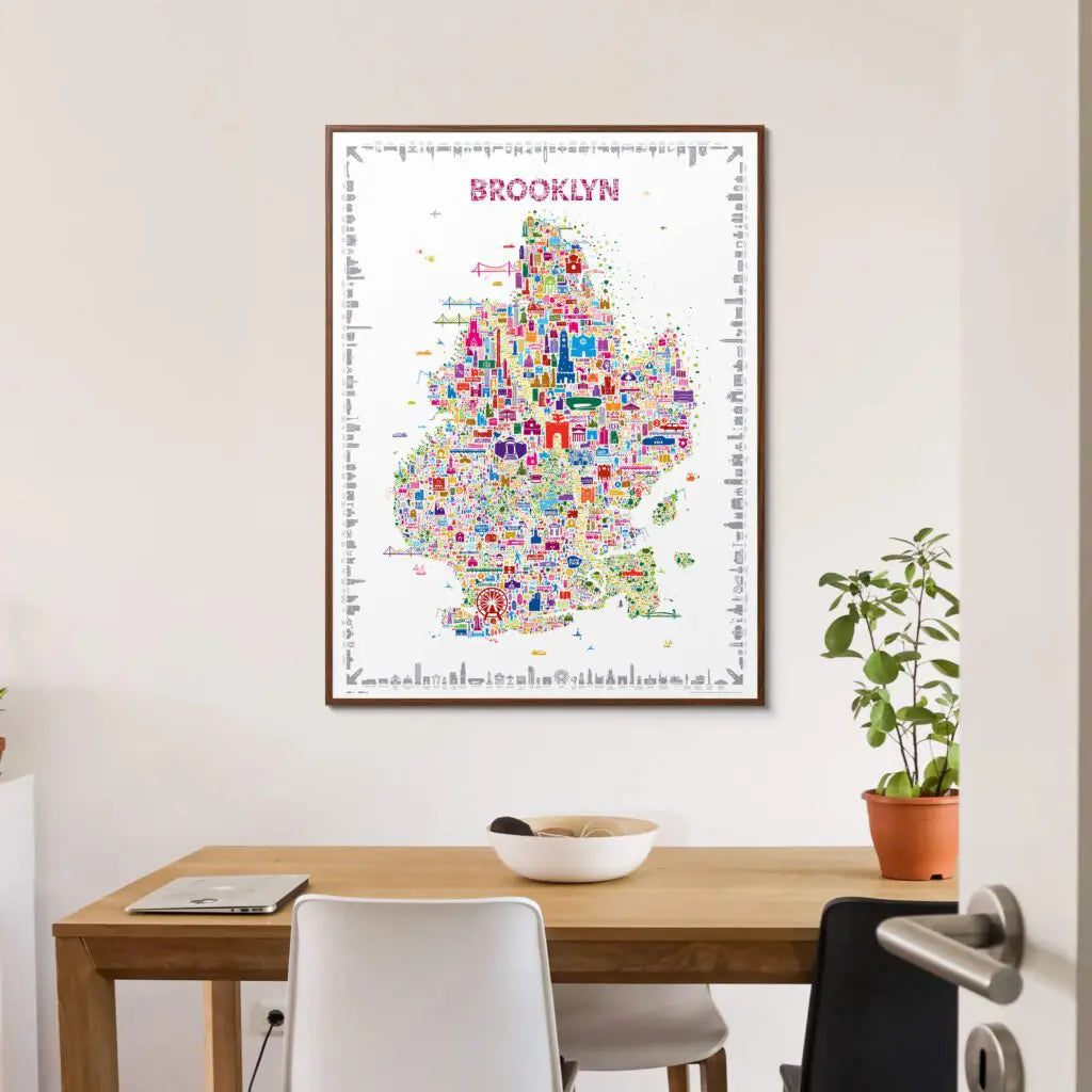 Iconic Brooklyn Poster