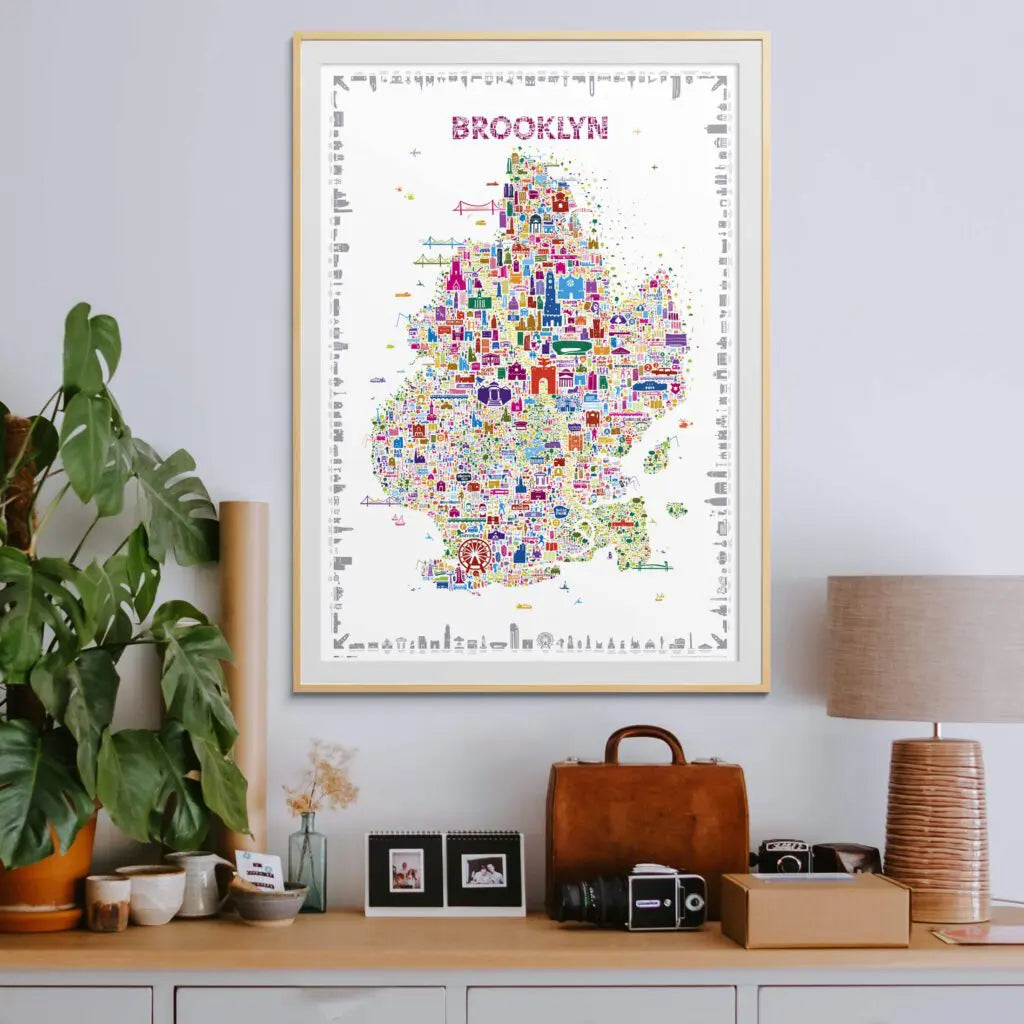 Iconic Brooklyn Poster