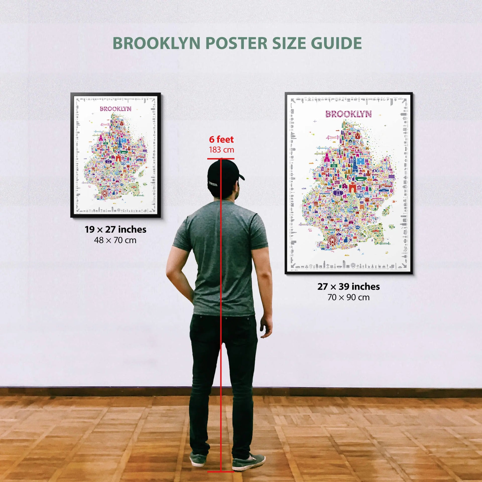 Iconic Brooklyn Poster