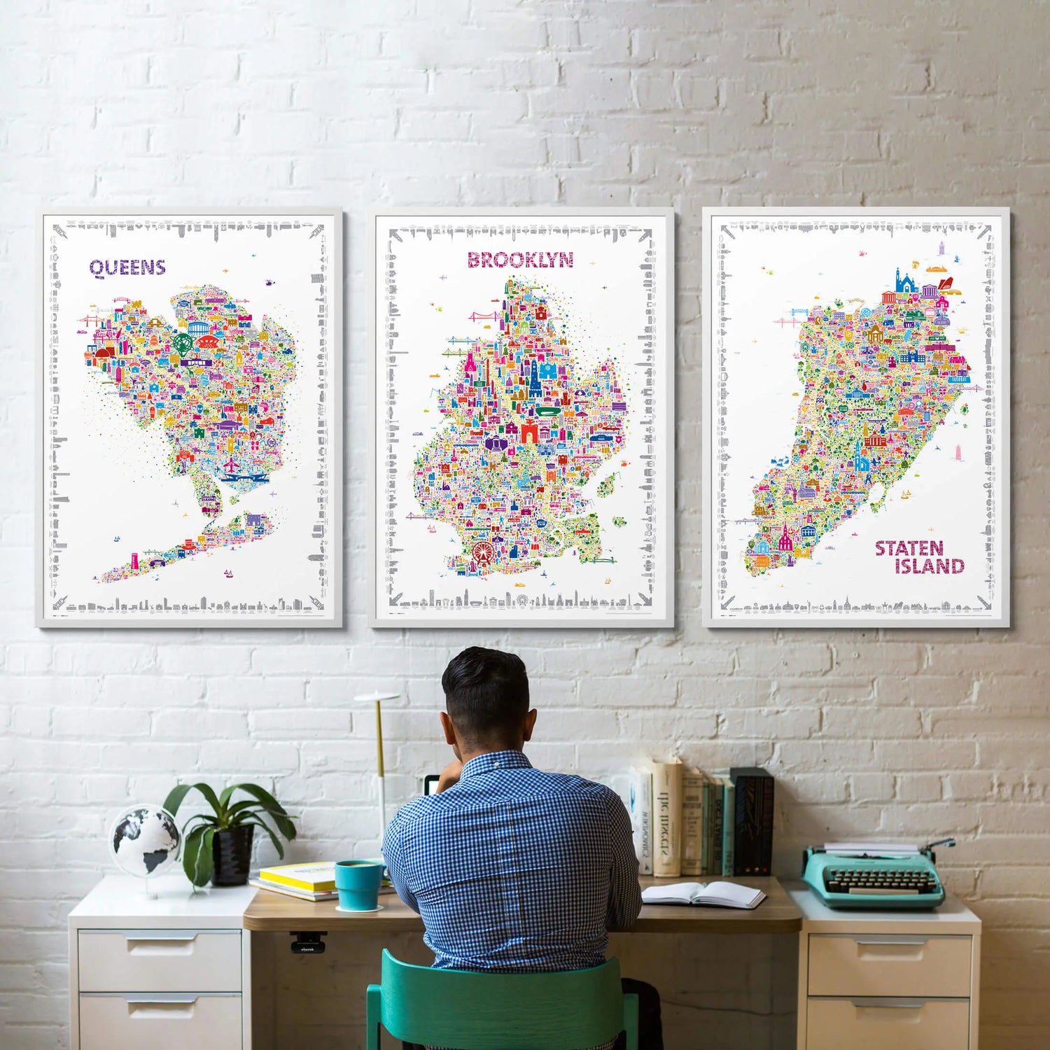 Iconic Brooklyn Poster