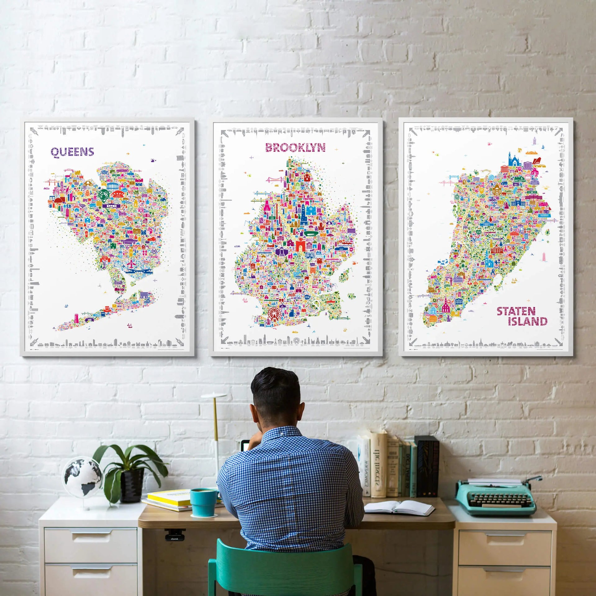 Iconic Brooklyn Poster