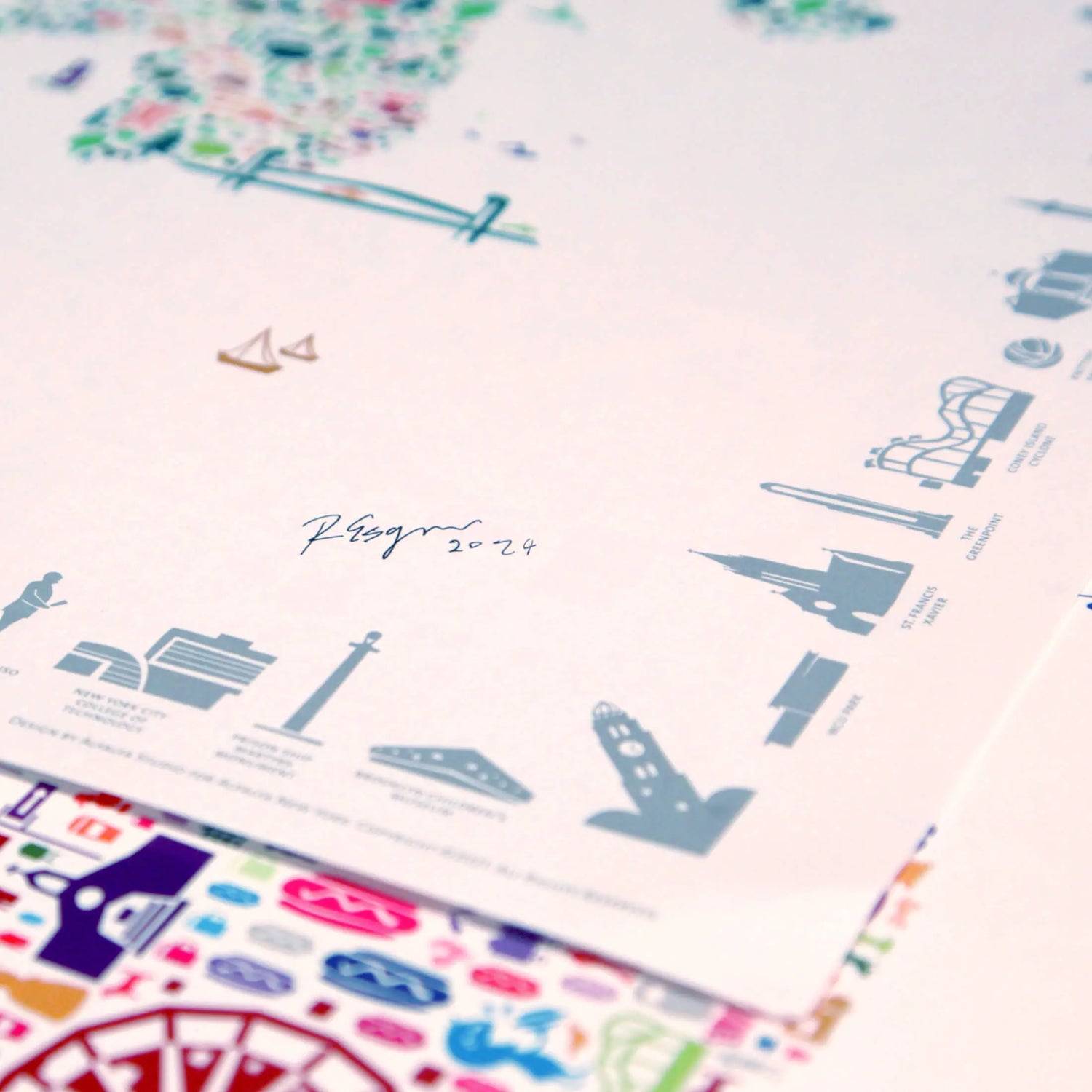 Iconic Brooklyn Poster